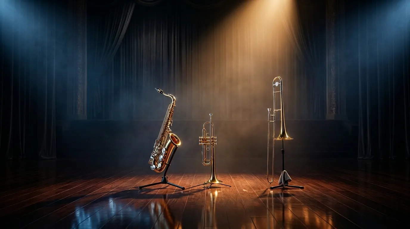 Blasinstrumente lernen – Trompete, Saxophon, Flöte